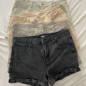 O.G. High Waisted Shorts- 4 pairs